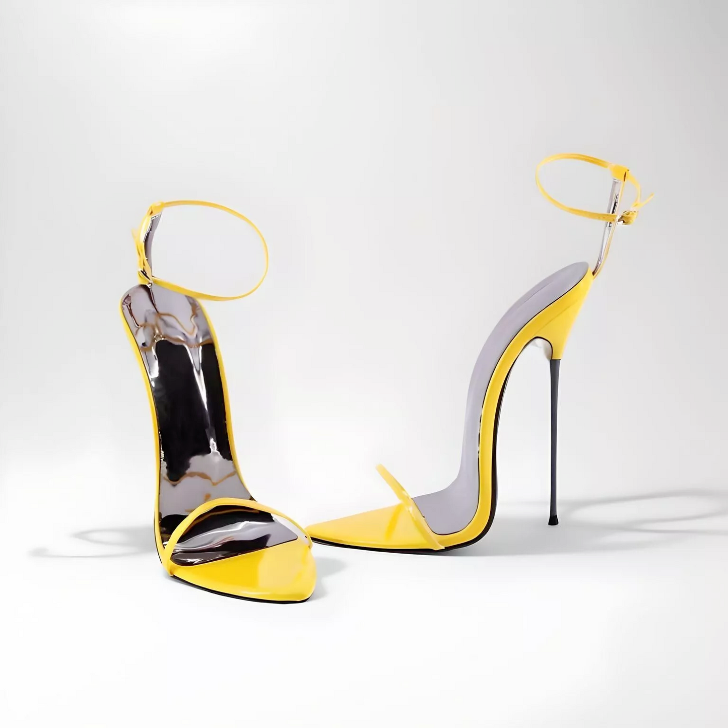 Ultra Thin Metal Stiletto Heel sandals 13cm or 16cm