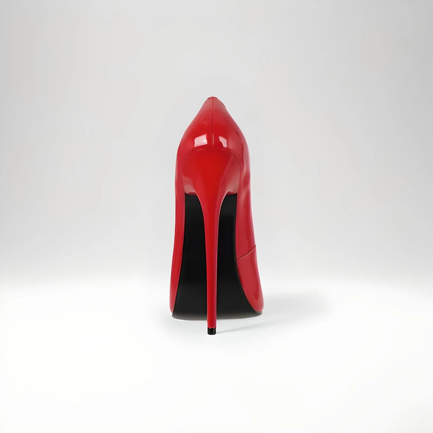 Patent fetish ultra stiletto pointed pumps 16cm 6"