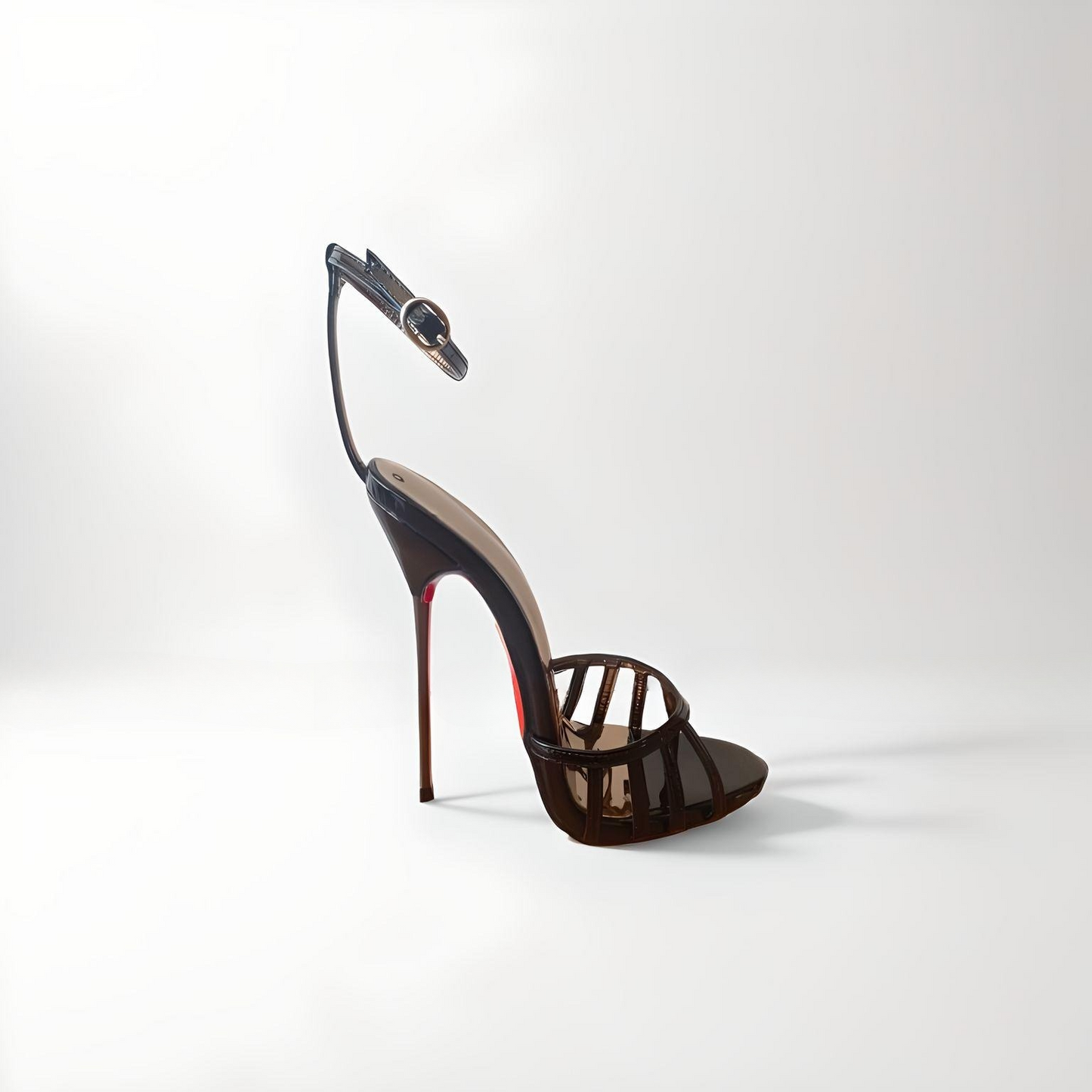 Ultra Thin Metal Stiletto Heel strappy sandals 13cm or 16cm