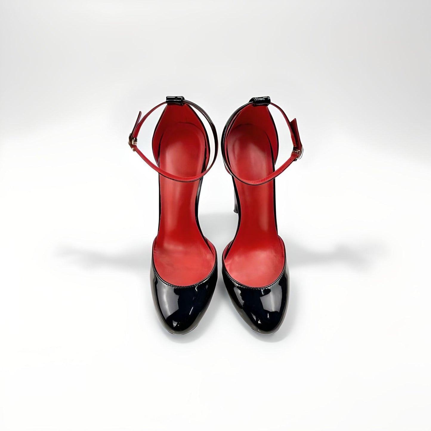 D'Orsay stiletto pumps round toe