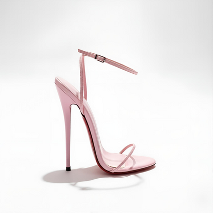 Barely There Ultra High Heel Stiletto Sandals
