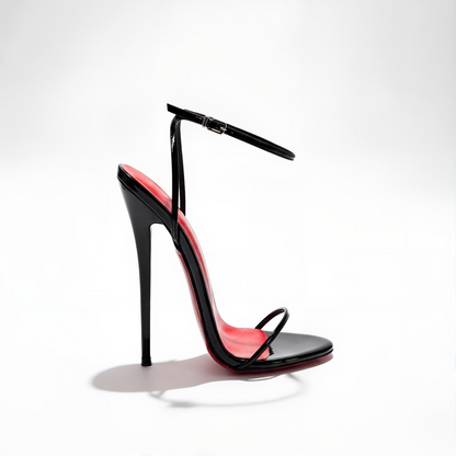Barely There Ultra High Heel Stiletto Sandals