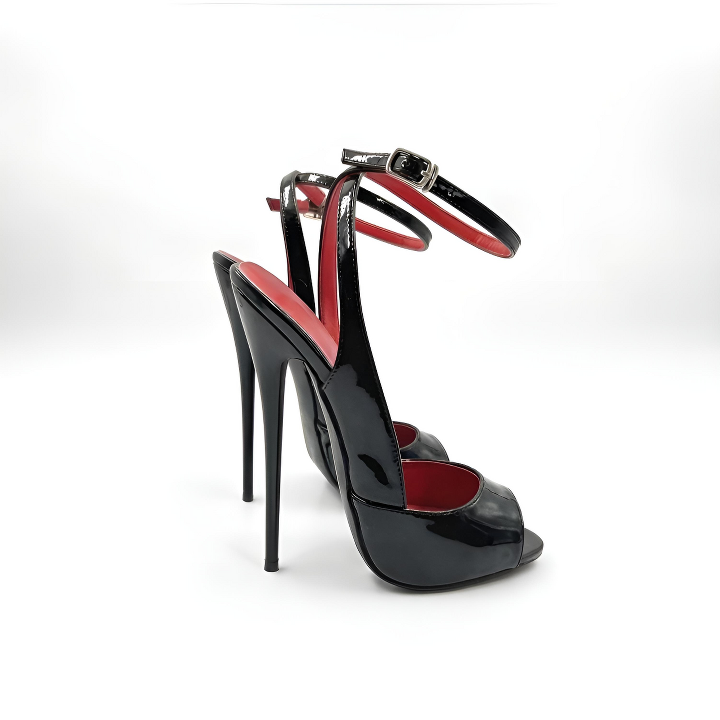Peep Toe Stiletto High Heel Stiletto Sandals