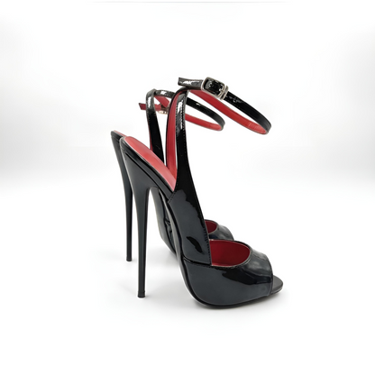 Peep Toe Stiletto High Heel Stiletto Sandals