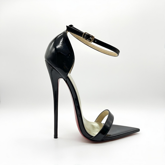 Pointy Barely There Heel Cup Stiletto Sandals
