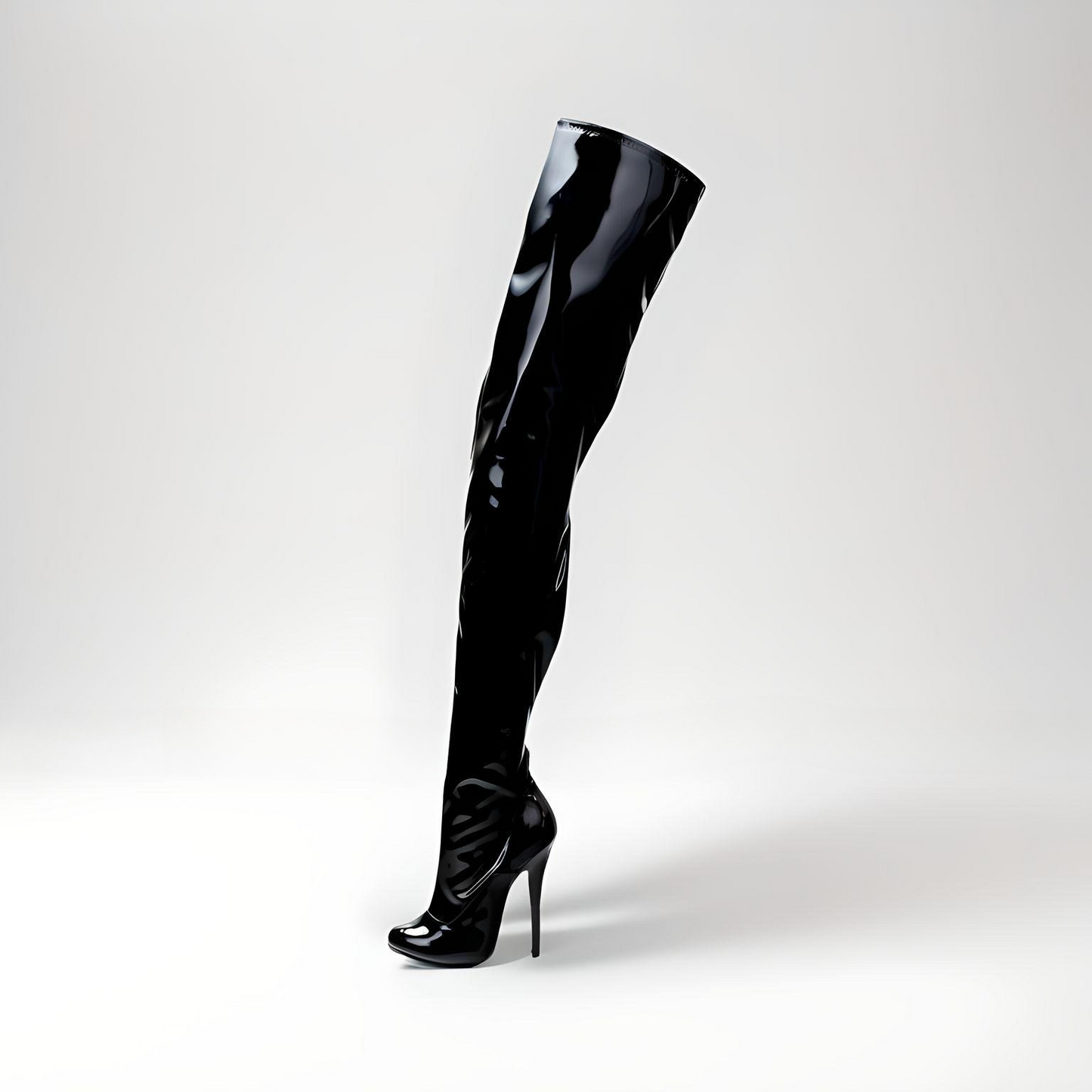 Fetish high heel stiletto thigh boots 14cm 5.5" heel