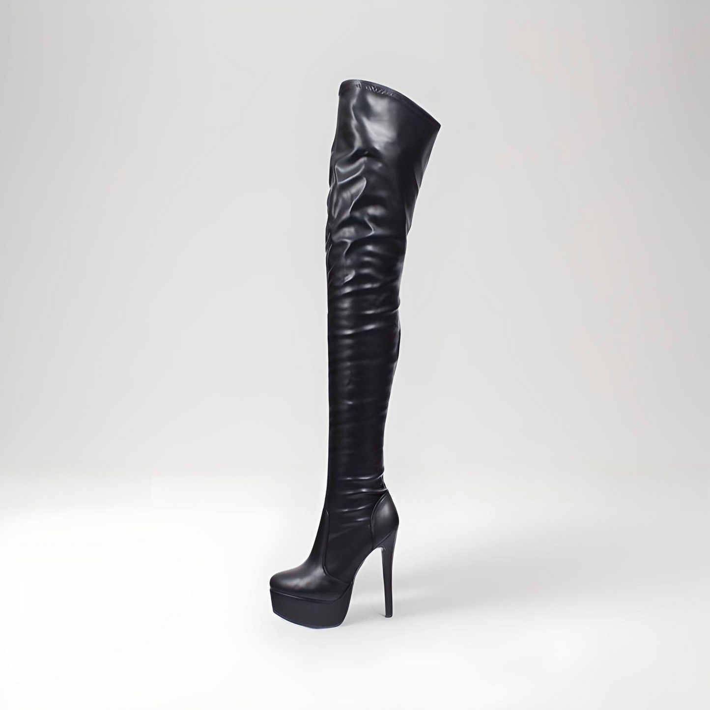 Fetish high heel platform stiletto thigh boots 15-17cm heel