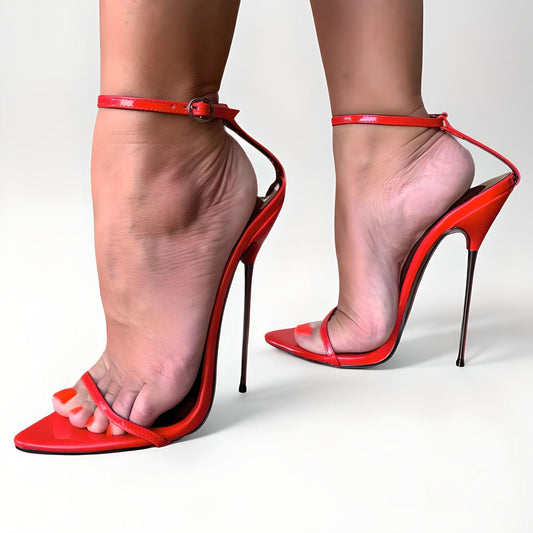 Ultra Thin Metal Stiletto Heel sandals 13cm or 16cm