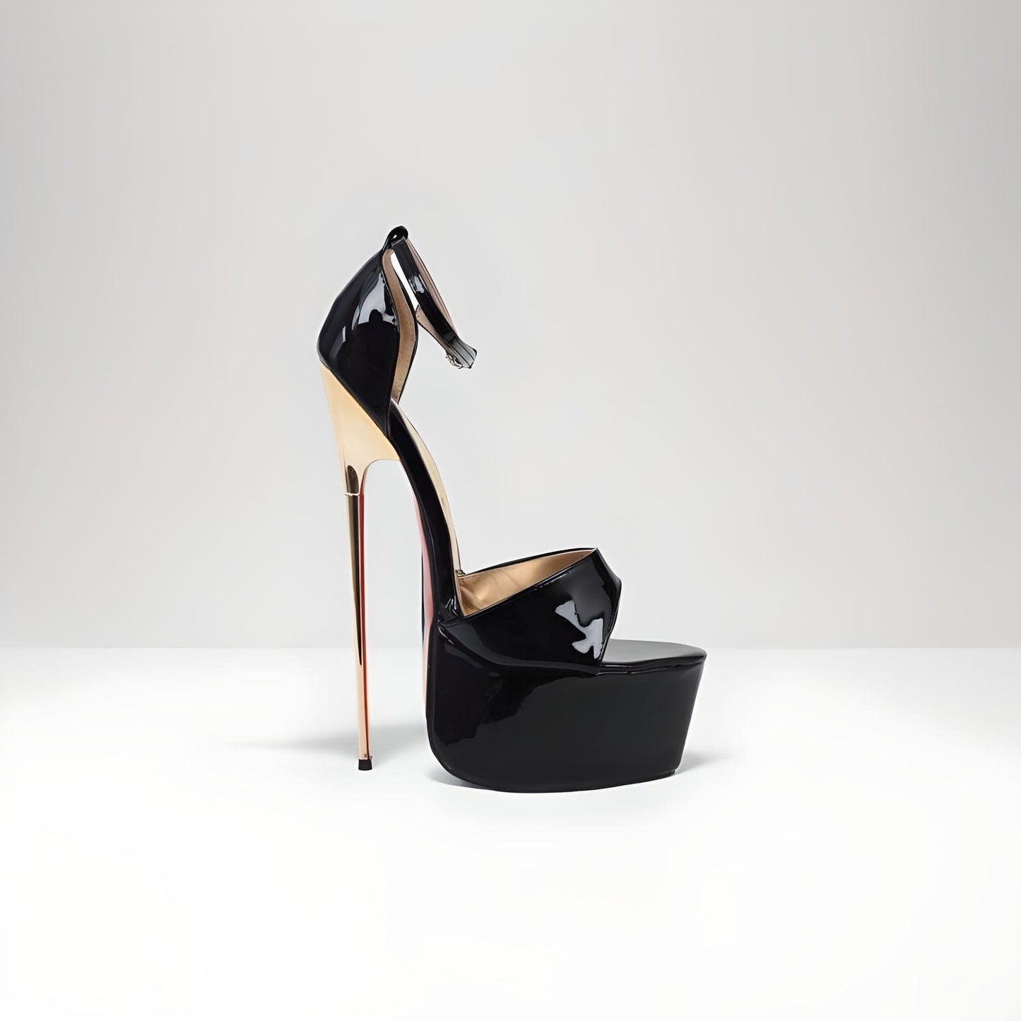 Extreme high heel platform sandals 22cm