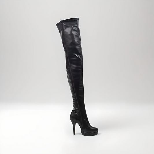 Fetish high heel platform stiletto thigh boots 12cm-13cm heel