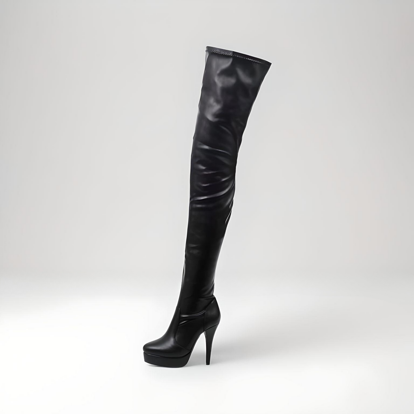 Fetish high heel platform stiletto thigh boots 12cm-13cm heel