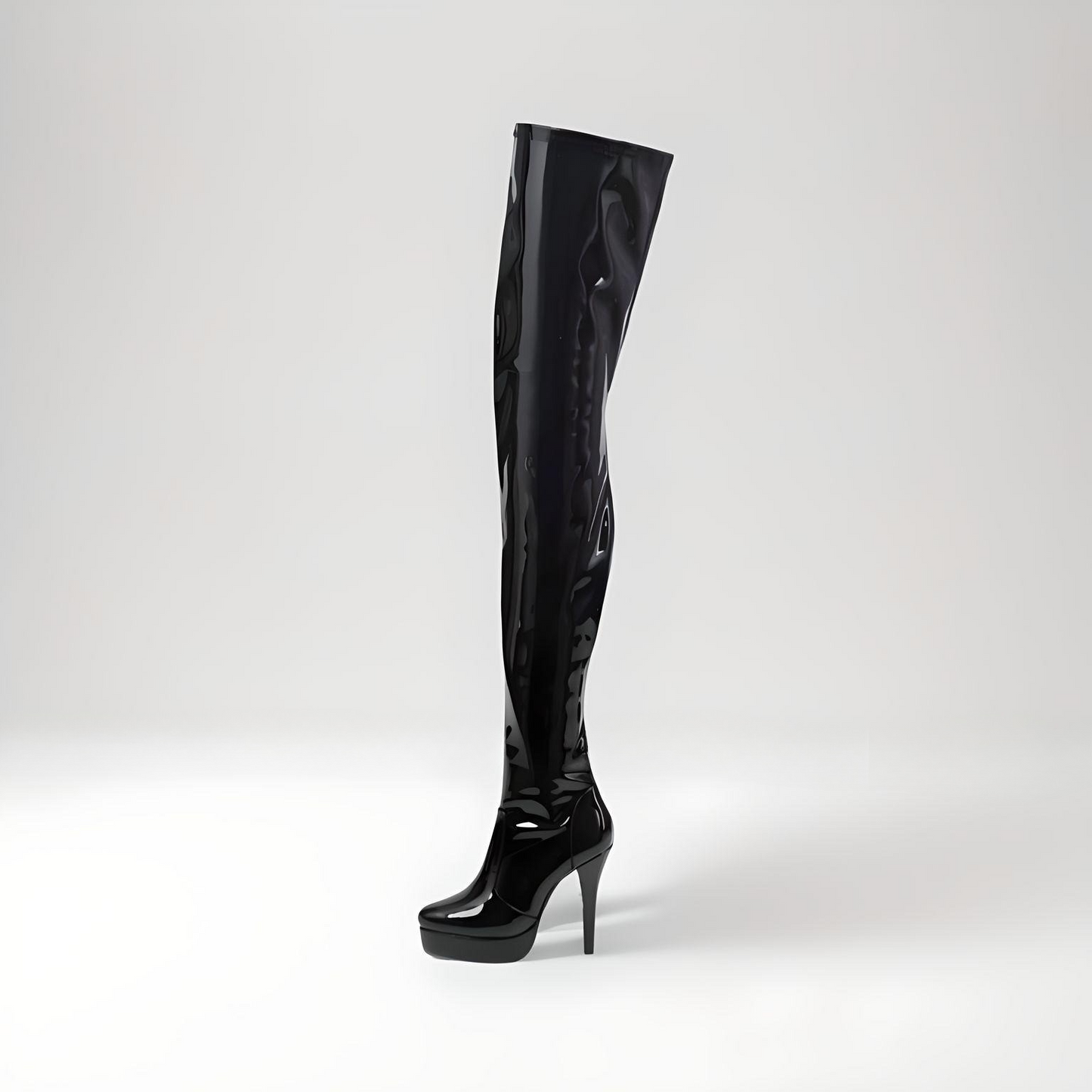 Fetish high heel platform stiletto thigh boots 12cm-13cm heel