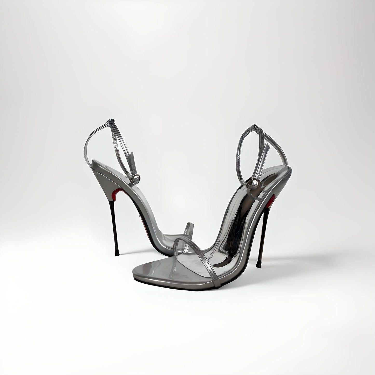 Ultra Thin Metal 13cm Stiletto Heel sandals UK6 / EU39 - SALE