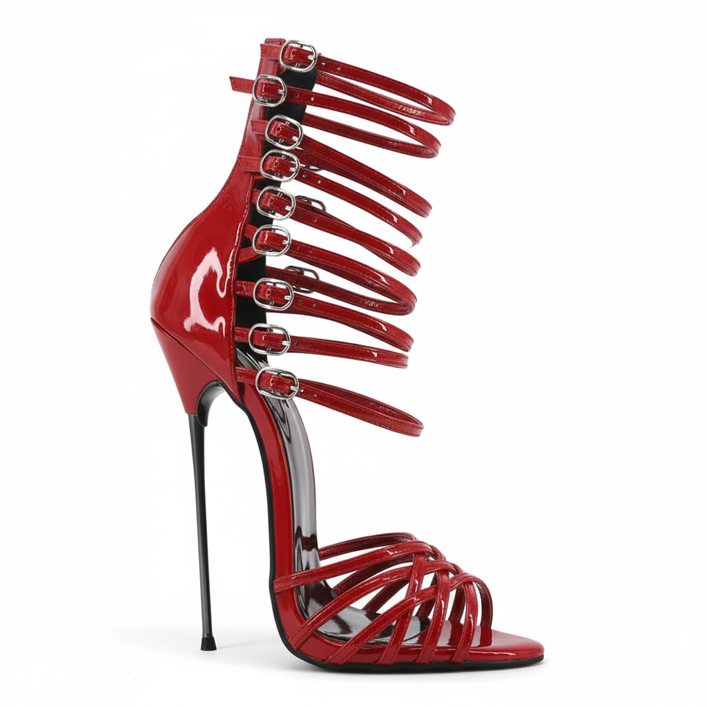 16cm High Heel Stiletto Sandals strappy