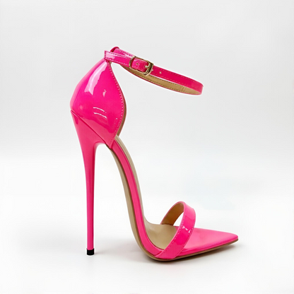 Pointy Barely There Heel Cup Stiletto Sandals
