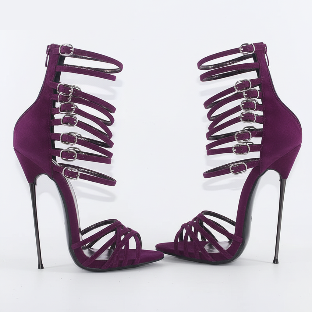 16cm High Heel Stiletto Sandals strappy