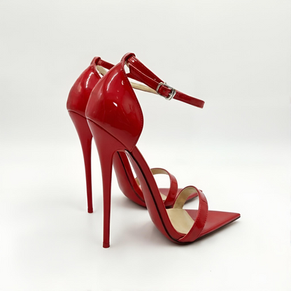 Pointy Barely There Heel Cup Stiletto Sandals