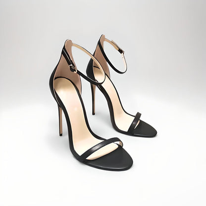 Strappy stiletto sandals 12cm