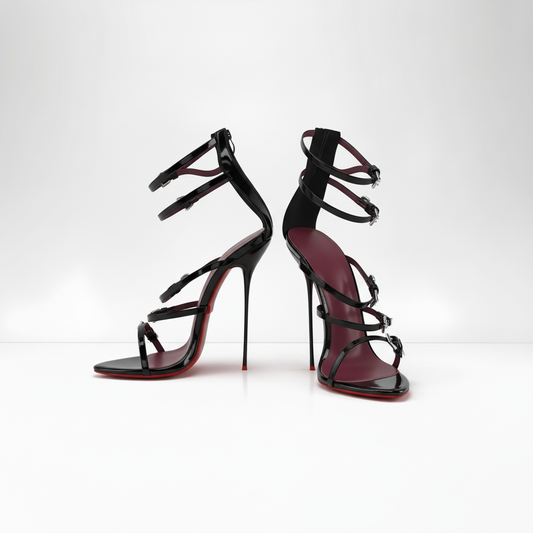 Ultra Thin Metal Stiletto Heel sandals 13cm or 16cm