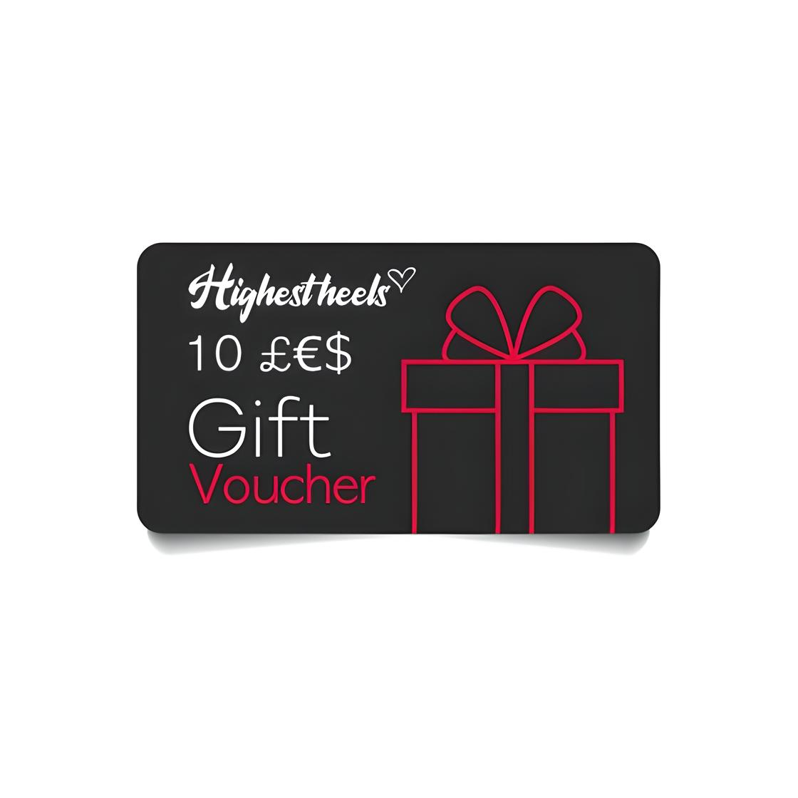 Highest Heels gift vouchers