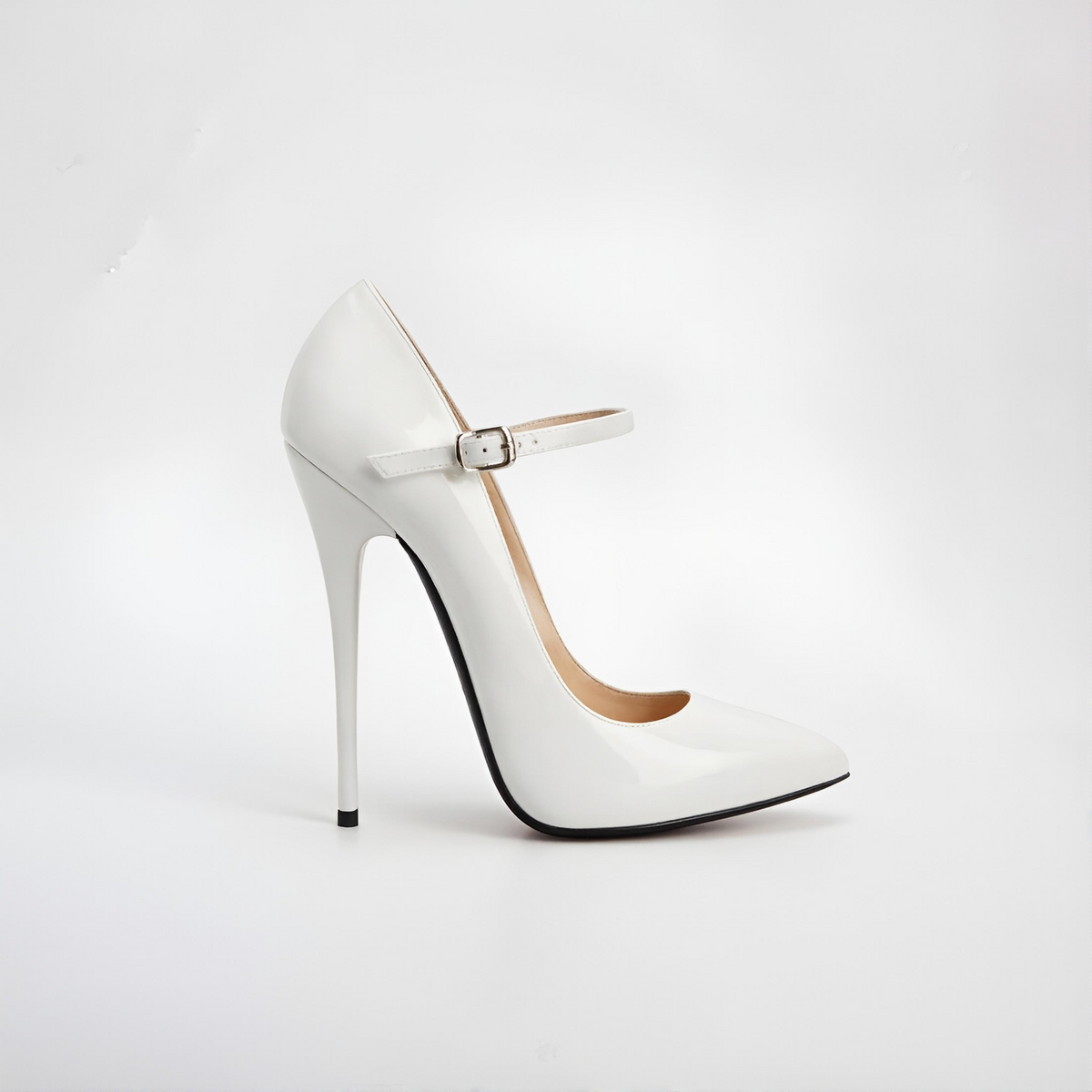 Spitz zulaufende Fetisch-Pumps mit Stilettoabsatz im Animalprint, 16 cm, 6 Zoll