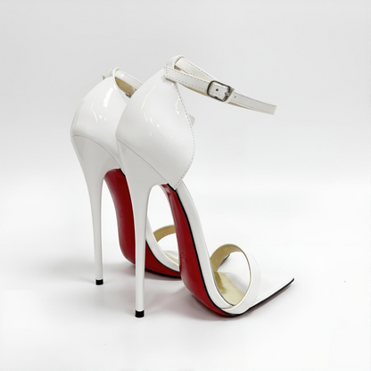 Pointy Barely There Heel Cup Stiletto Sandals